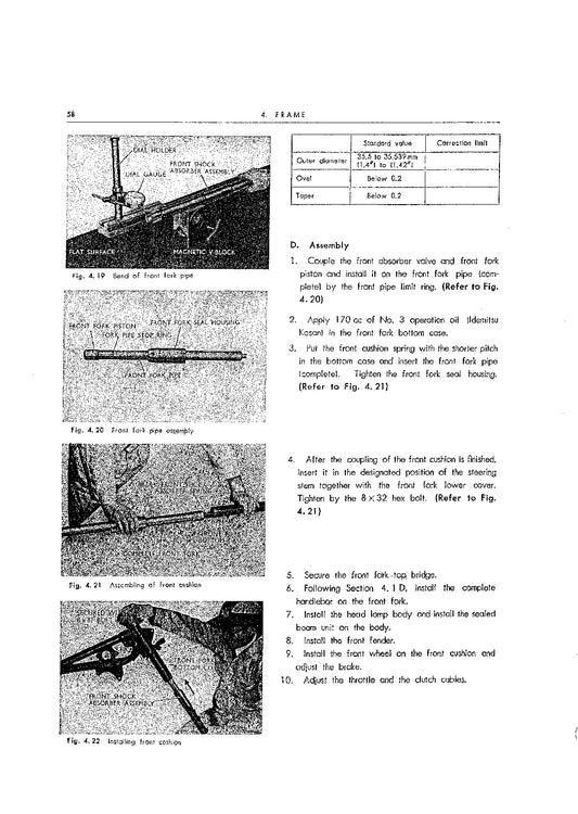 1965-1968 Honda CB160 CB 160 Service Manual