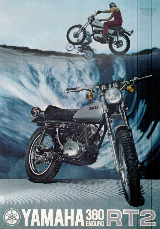 1972 Yamaha RT2 360 Service Manual