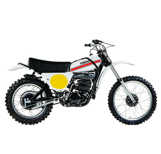 1980-1981 Yamaha YZ250 Manual de servicio de motocross
