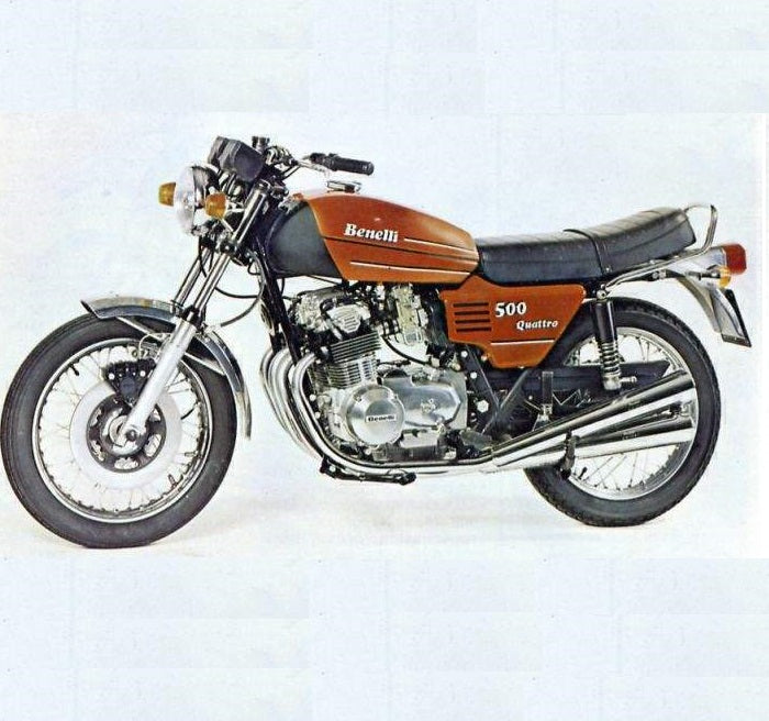 1973-1976 Benelli 500 Quattro Manual de servicio