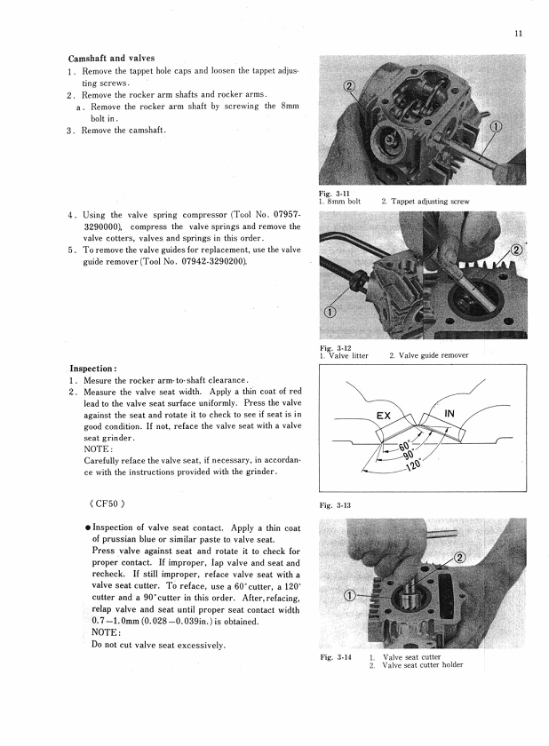 1973-1980 Honda CF50 Chaly Repair Service Workshop Manual