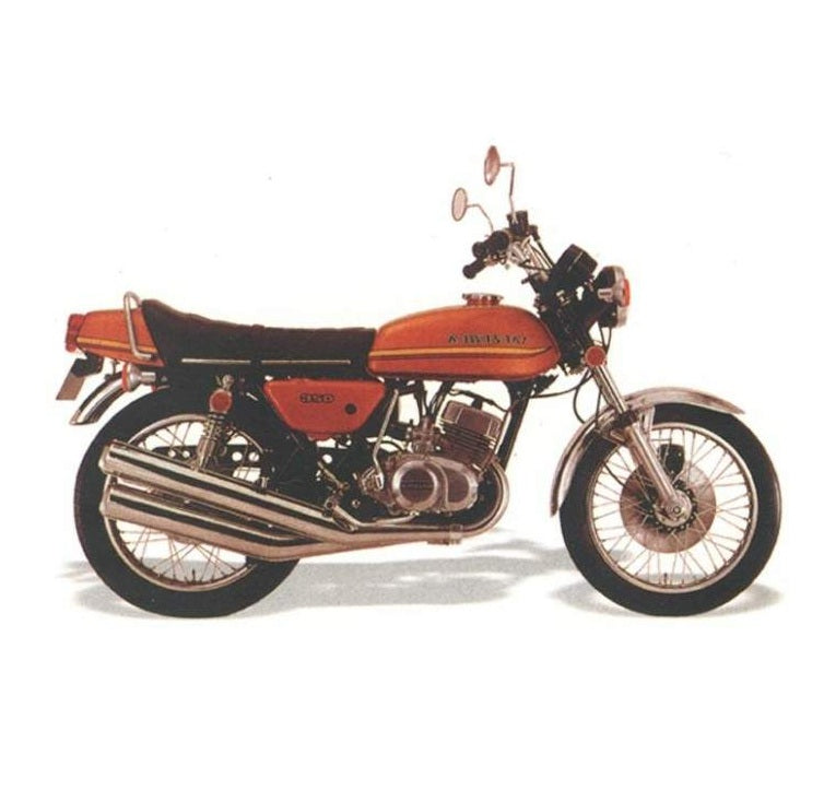 1973 Kawasaki S2A Service Manual