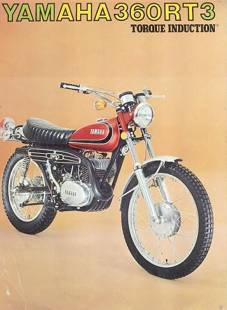 1973 Yamaha RT3 360 Service Manual