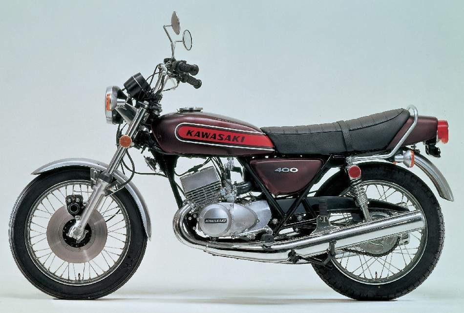 1974 Kawasaki S3 400 Mach II Service Manual