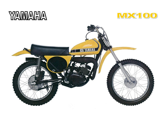 1974on Yamaha MX100 MX 100 Service Manual