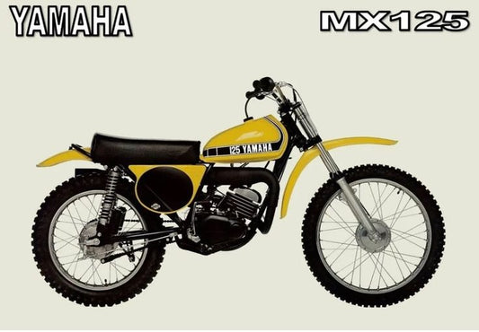 1974on Yamaha MX125 MX 125 Service Manual