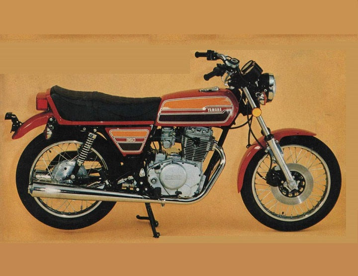 1975-1976 Yamaha XS360 XS360C Manual de servicio