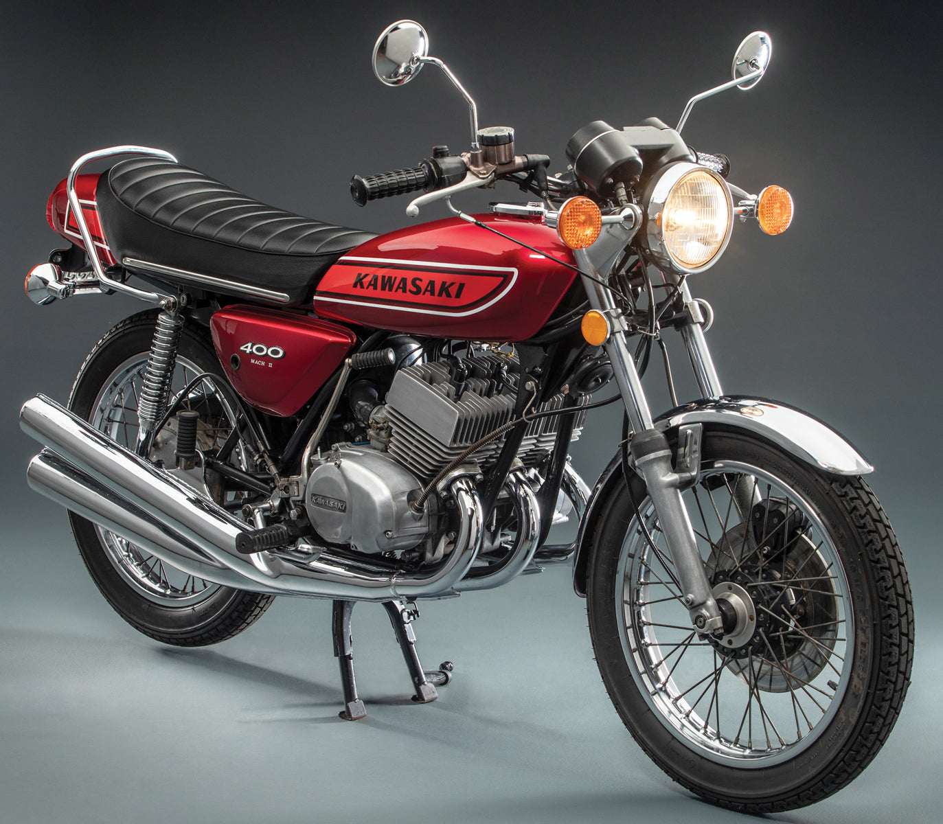 1975 Kawasaki S3A 400 Mach II Service Manual