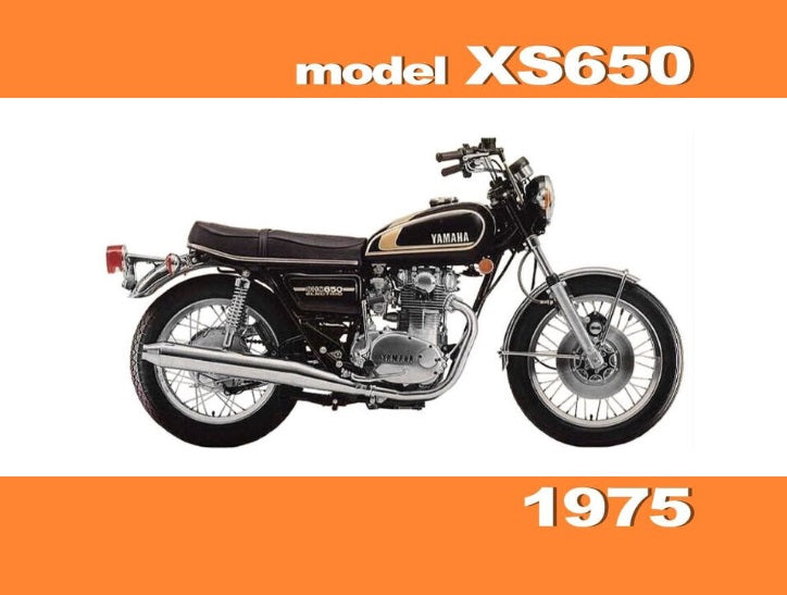 1975 Yamaha XS650B XS 650 B Service Manual