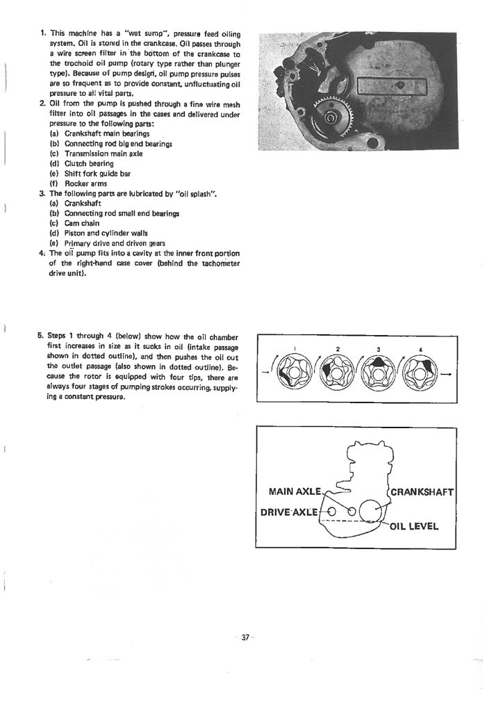 1975 Yamaha XS650B XS 650 B Service Manual