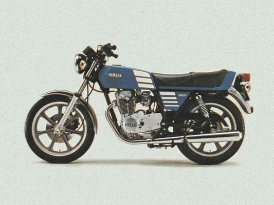 1976-1977 Yamaha XS360 2D XS 360 Manual de servicio