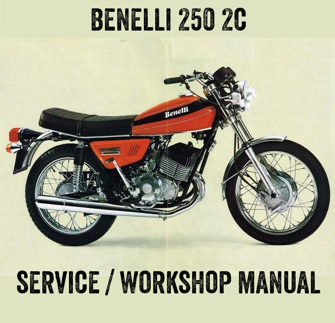 1976-1982 Benelli 250 2C Service Manual – retro-motorcycle-manuals