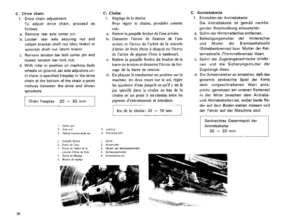 1976 Yamaha RD400C RD400 C Service Manual