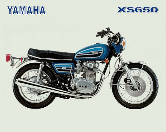 1976 Yamaha XS650C XS 650 C Service Manual