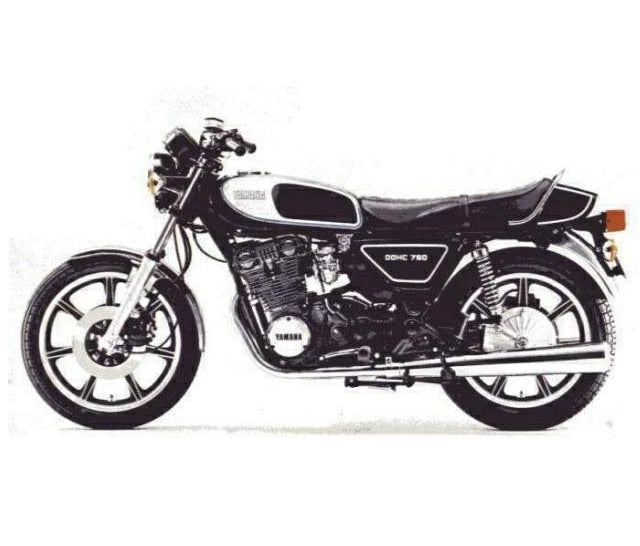 1976-1977 Yamaha XS750 XS 750 Manual de servicio