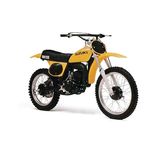 1976 Suzuki RM125 RM125A Service Manual