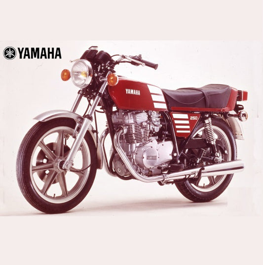 1977-1984 Yamaha XS250 XS 250 CP Manual de servicio