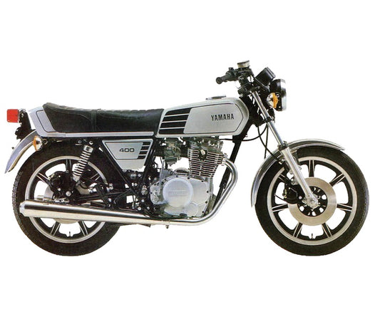 1977-1981 Yamaha XS400D XS 400 D Manual de servicio