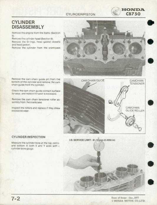 1978-1980 Honda CB750 F3 Four Manual