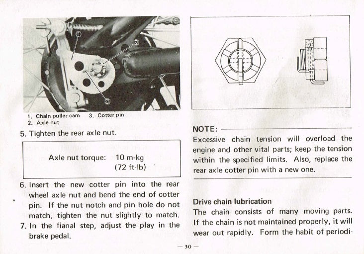 1977 Yamaha IT175 IT 175 Service Manual