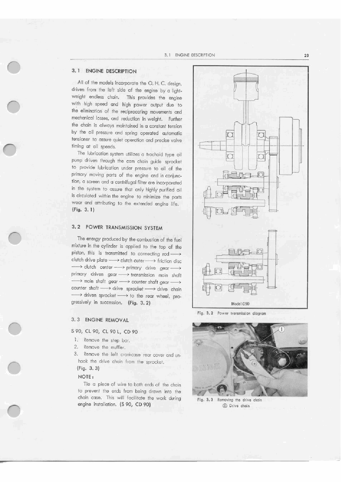 1967-1977 Honda CD90 Service / Workshop / Repair Manual