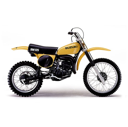 1977 Suzuki RM125 RM125B Service Manual