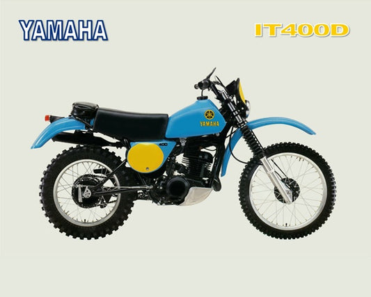 1977 Yamaha IT400 IT 400 IT400D Service Manual
