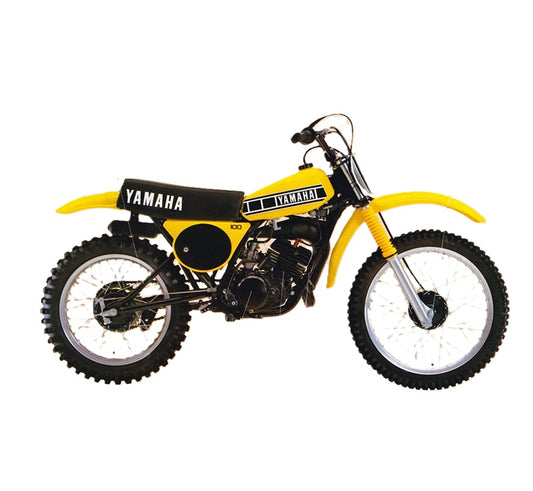 1977 Yamaha YZ100 YZ 100 YZ100D Motocross Service Manual