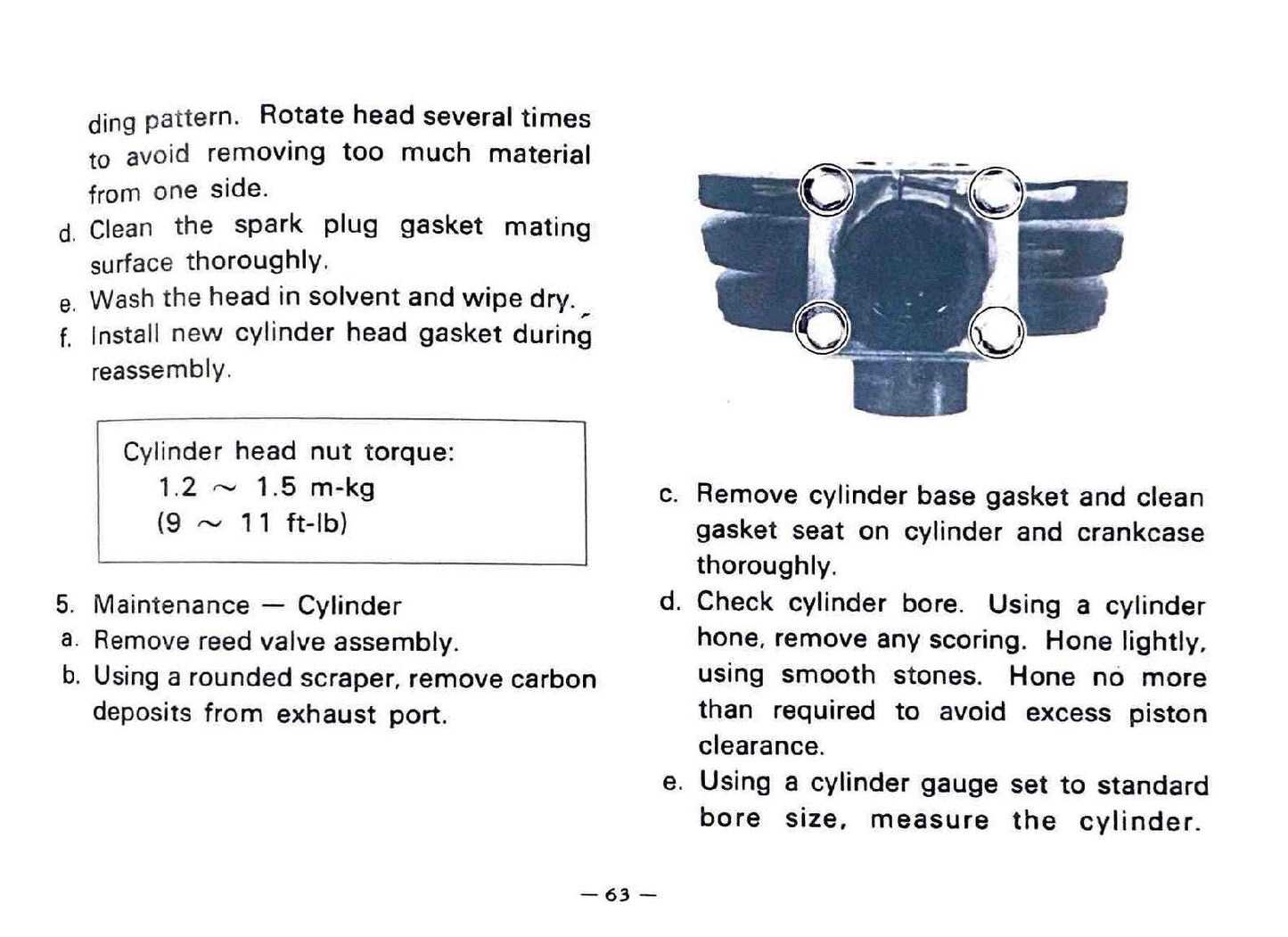 1977 Yamaha YZ80 YZ 80D Motocross Service Manual