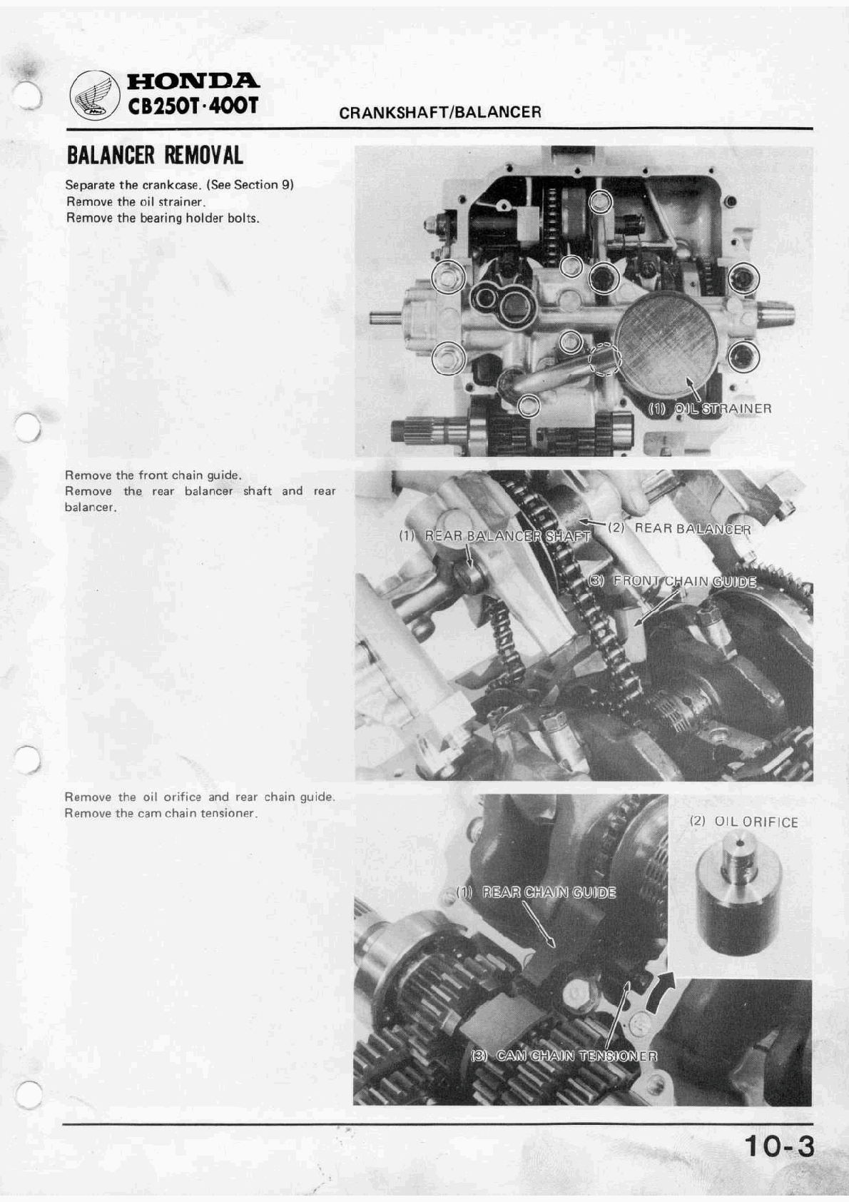 1977-1986 Honda CB250n Superdream Manual