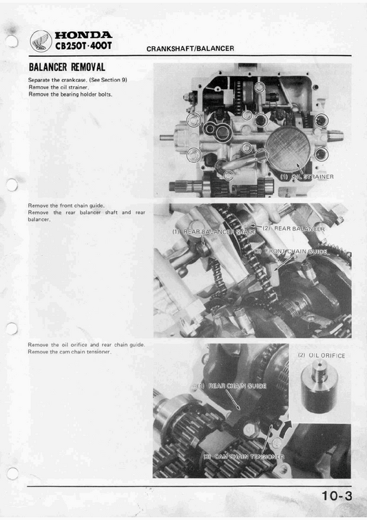 1977-1986 Honda CB250n Superdream Manual