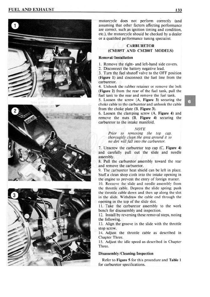 1980-1982 Honda CM200T Twinstar Twin Service Manual