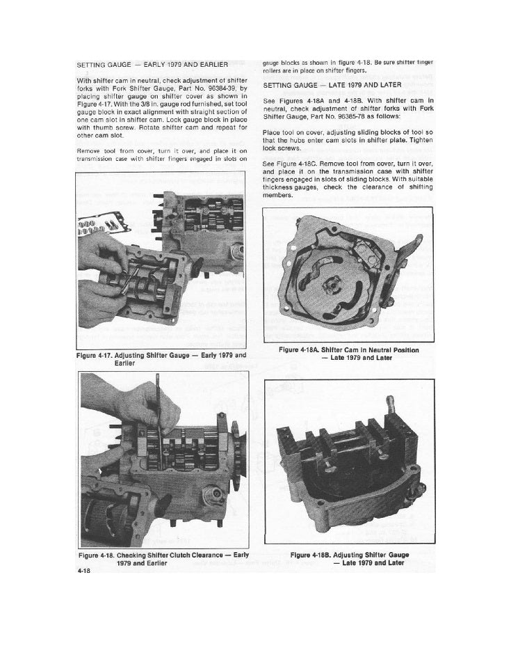 1978-1980 Harley Davidson FL Electra Glide Service Manual