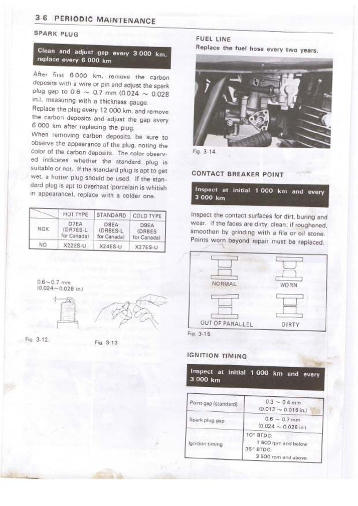 1978 to 1980 Suzuki SP 370 SP370 Service Workshop Repair Manual