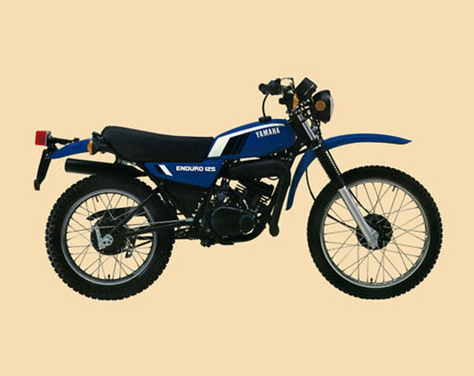 1977-1981 Yamaha DT125MX DT125 MX Service Manual