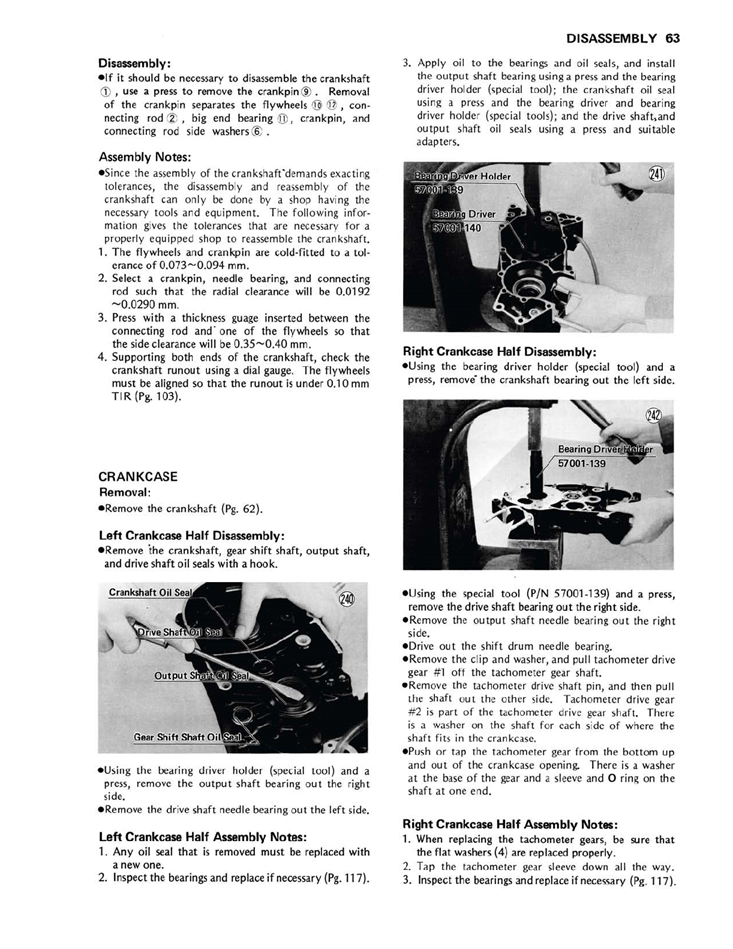 1978-1982 Kawasaki KE125 KE 125 Enduro Service Manual