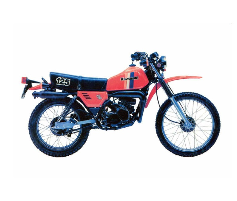 1978-1982 Kawasaki KE125 KE 125 Enduro Service Manual