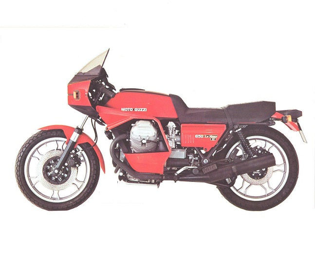 1978 a 1982 Moto Guzzi 850 Le Mans II Manual de servicio