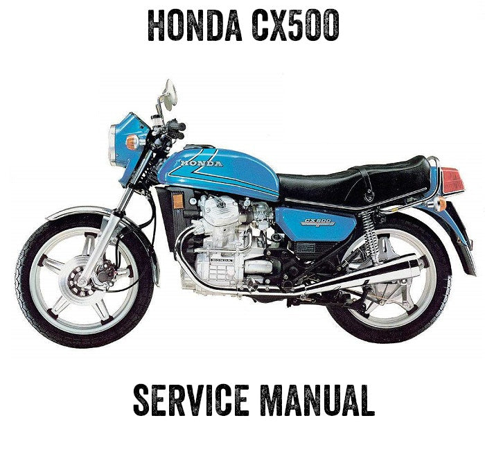 1978-1982 Honda CX500 CX 500 Manual