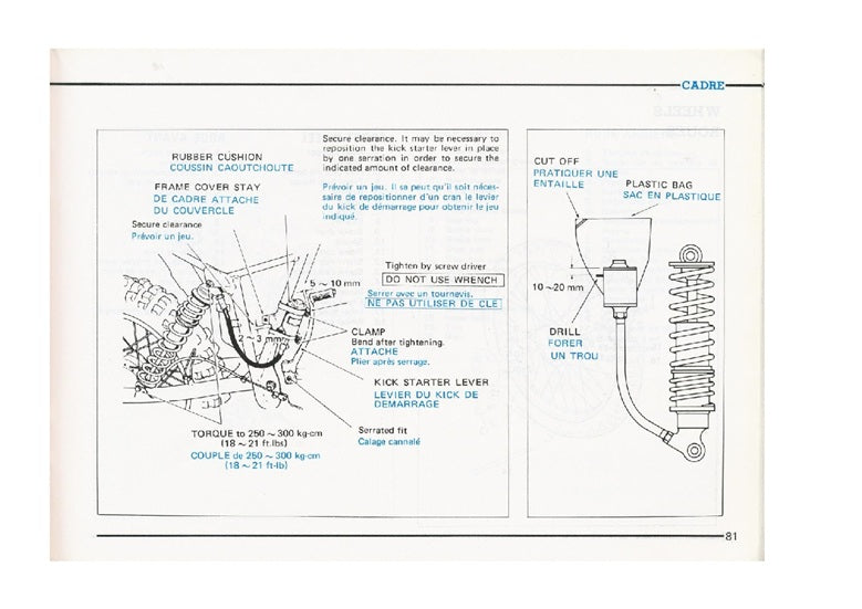 1978 Suzuki RM400 RM 400 Service Manual