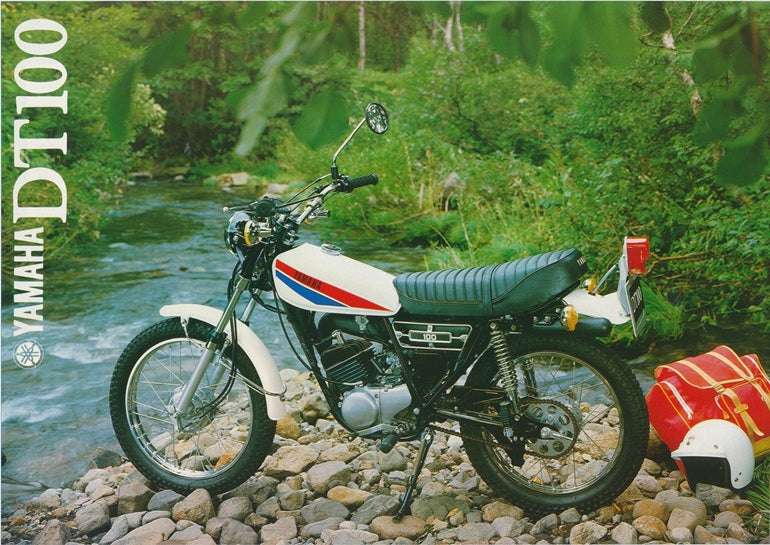 1978-1980 Yamaha DT100E DT100 E Service Manual