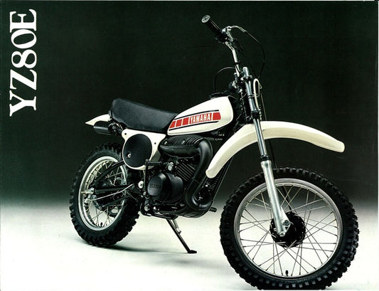 1978 Yamaha YZ80 YZ 80E Motocross Service Manual