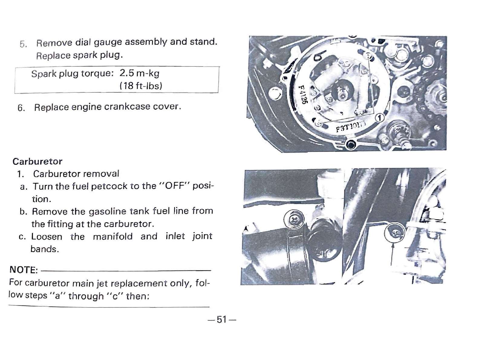 1978 Yamaha YZ80 YZ 80E Motocross Service Manual
