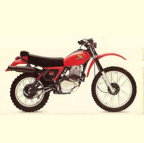 1979-1982 Honda XR500R XR500 Service Manual