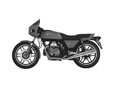 1979 to 1984 Moto Guzzi V35 Imola 350 Service Manual