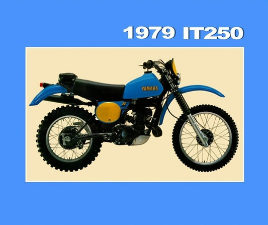 1979 Yamaha IT250 IT 250 Service Manual