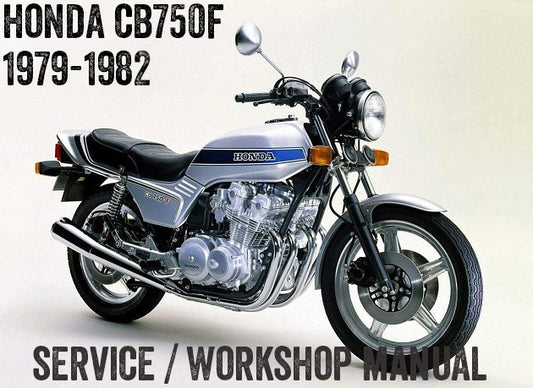 1979-1982 Honda CB750F cuatro manuales