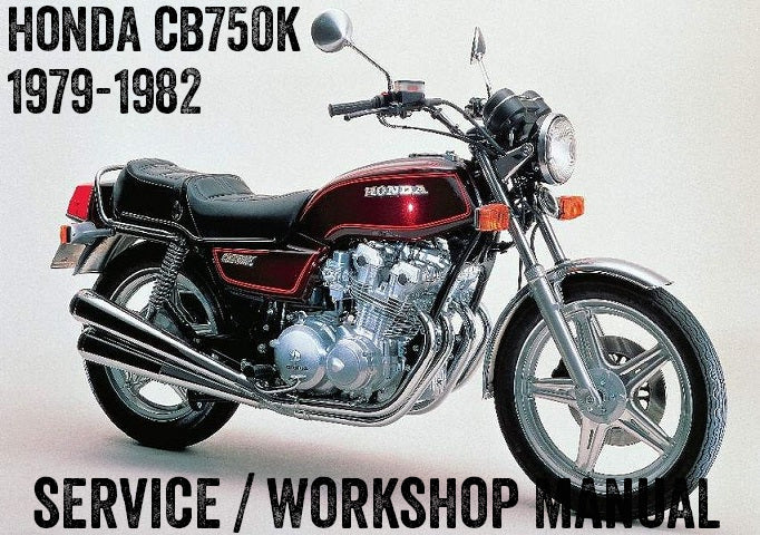 1978-1980 Honda CB750 K8 cuatro manuales