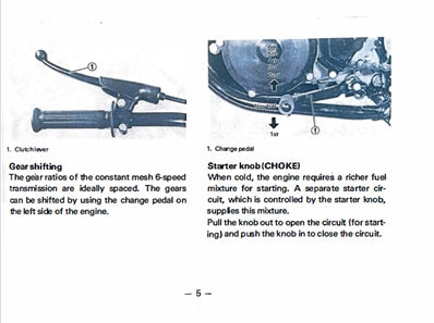 1979-1981 Yamaha MX175 MX175F MX175G MX175H Service Manual