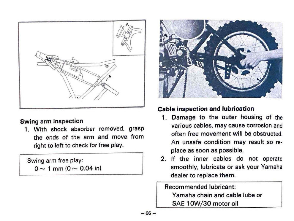 1979 Yamaha YZ80 YZ 80F Motocross Service Manual – retro-motorcycle-manuals